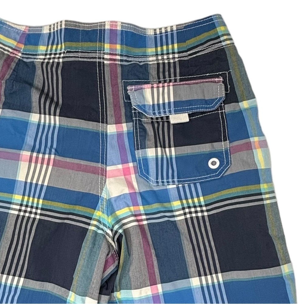 Abercrombie & Fitch Men’s Lined Plaid Swim Trunks Size XS - Picture 6 of 7